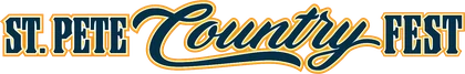 St. Pete Country Fest festival sponsorship client logo